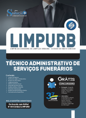 Apostila Limpurb Cuiabá - MT - Técnico Administrativo de Serviços Funerários - Imagem 3