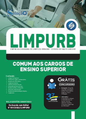 Apostila Limpurb Cuiabá - MT - Comum aos Cargos de Ensino Superior - Imagem 2