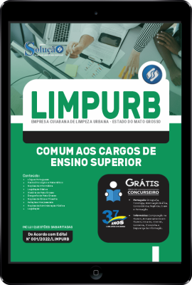 Apostila Limpurb Cuiabá - MT em PDF - Comum aos Cargos de Ensino Superior - Imagem 1