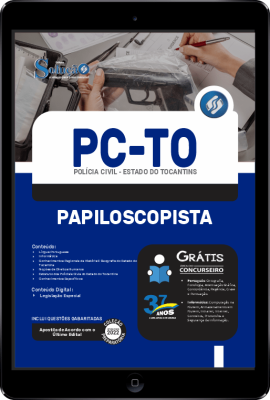 Apostila PC-TO em PDF Papiloscopista - Imagem 1