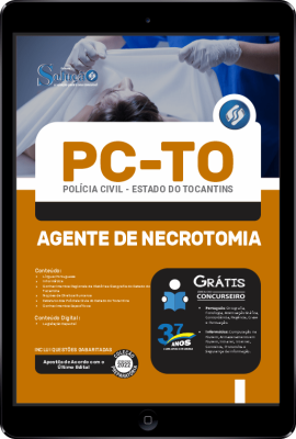 Apostila PC-TO em PDF Agente de Necrotomia - Imagem 1