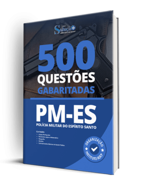 Caderno de Questões PM-ES - 500 Questões Gabaritadas - Imagem 1