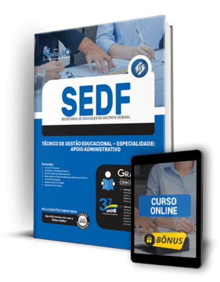 Apostila SEDF - Técnico de Gestão Educacional - Especialidade: Apoio Administrativo - Imagem 1