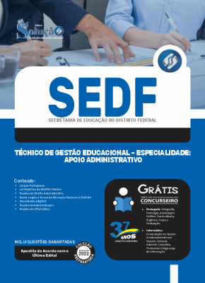 Apostila SEDF - Técnico de Gestão Educacional - Especialidade: Apoio Administrativo - Imagem 3