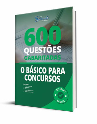 Apostila O Básico para Concursos - Praticando - 600 Questões Gabaritadas - Imagem 2