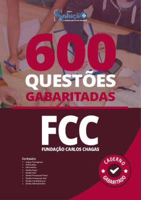 Caderno de Questões FCC- 600 Questões Gabaritadas - Imagem 2