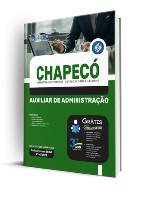 Apostila Prefeitura de Chapecó - SC - Auxiliar de Administração - Imagem 1