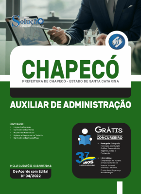 Apostila Prefeitura de Chapecó - SC - Auxiliar de Administração - Imagem 2