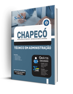 Apostila Prefeitura de Chapecó - SC - Técnico em Administração - Imagem 1