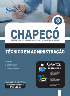 Apostila Prefeitura de Chapecó - SC - Técnico em Administração - Imagem 2