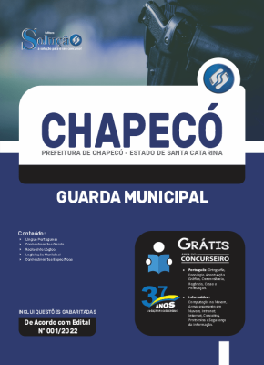 Apostila Prefeitura de Chapecó - SC - Guarda Municipal - Imagem 2