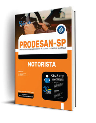 Apostila PRODESAN-SP - Motorista - Imagem 2