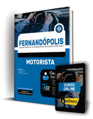 Apostila Câmara de Fernandópolis - SP - Motorista - Imagem 1