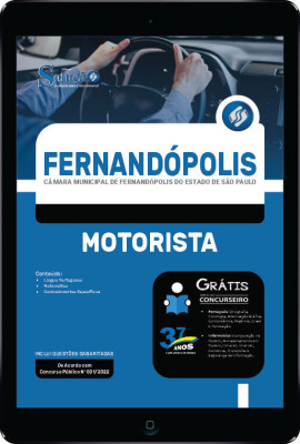 Apostila Câmara de Fernandópolis - SP em PDF - Motorista - Imagem 1