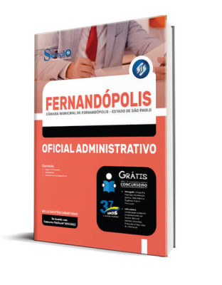 Apostila Câmara de Fernandópolis - SP - Oficial Administrativo - Imagem 2