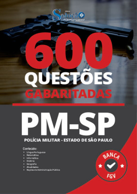 Caderno de Questões Gabaritado PM-SP - Imagem 2