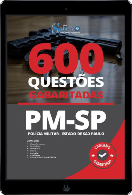 Caderno de Questões Gabaritado PM-SP em PDF - Imagem 1