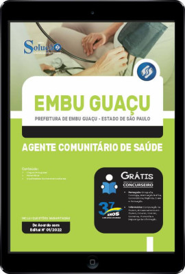 Apostila Prefeitura de Embu Guaçu - SP em PDF - Agente Comunitário de Saúde - Imagem 1