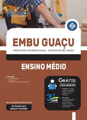 Apostila Prefeitura de Embu Guaçu - SP - Ensino Médio - Imagem 3