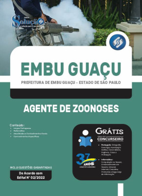 Apostila Prefeitura de Embu Guaçu - SP - Agente de Zoonoses - Imagem 3