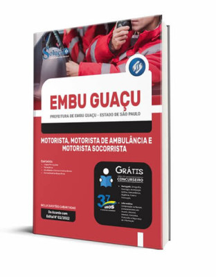 Apostila Prefeitura de Embu Guaçu - SP - Motorista, Motorista de Ambulância e Motorista Socorrista - Imagem 2