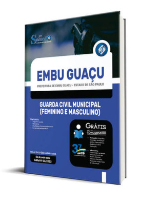 Apostila Prefeitura de Embu Guaçu - SP - Guarda Civil Municipal (Feminino e Masculino) - Imagem 1