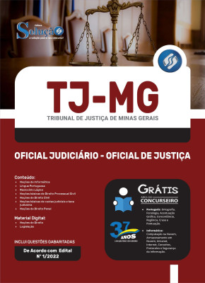 Apostila TJ-MG - Oficial Judiciário - Oficial de Justiça - Imagem 2