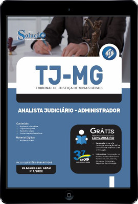 Apostila TJ-MG em PDF - Analista Judiciário - Administrador - Imagem 1