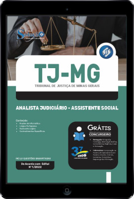 Apostila TJ-MG em PDF - Analista Judiciário - Assistente Social - Imagem 1