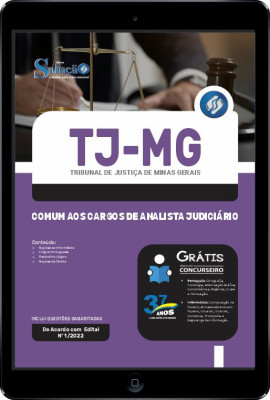 Apostila TJ-MG em PDF - Comum aos Cargos de Analista Judiciário - Imagem 1