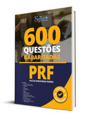 Caderno de Questões PRF - 600 Questões Gabaritadas - Imagem 1