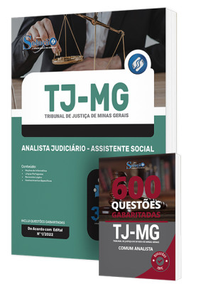 Combo Impresso TJ-MG - Analista Judiciário - Assistente Social - Imagem 1