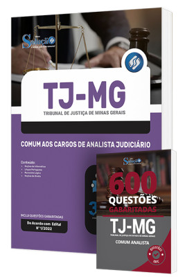 Combo Impresso TJ-MG - Comum aos Cargos de Analista Judiciário