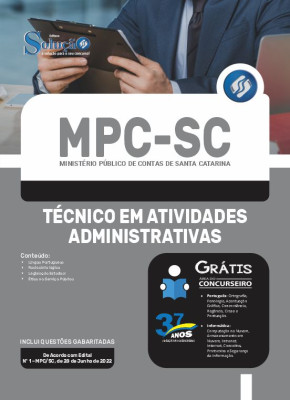 Apostila MPC-SC - Técnico em Atividades Administrativas - Imagem 3