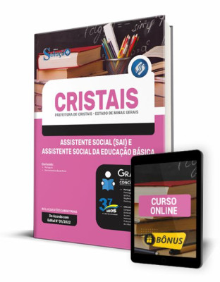 Apostila Prefeitura de Cristais - MG - Assistente Social (SAI) e Assistente Social da Educação Básica - Imagem 1