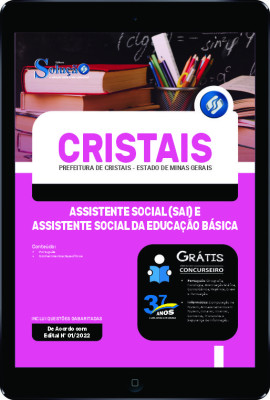 Apostila Prefeitura de Cristais - MG em PDF - Assistente Social (SAI) e Assistente Social da Educação Básica - Imagem 1