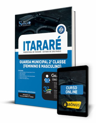 Apostila Prefeitura de Itararé - SP - Guarda Municipal 2ª Classe (Feminino e Masculino) - Imagem 1