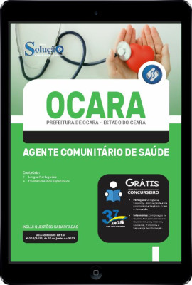 Apostila Prefeitura de Ocara - CE em PDF - Agente Comunitário de Saúde - Imagem 1