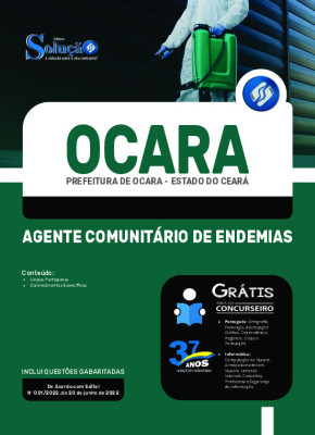 Apostila Prefeitura de Ocara - CE - Agente Comunitário de Endemias - Imagem 3