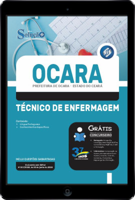 Apostila Prefeitura de Ocara - CE em PDF - Técnico de Enfermagem - Imagem 1