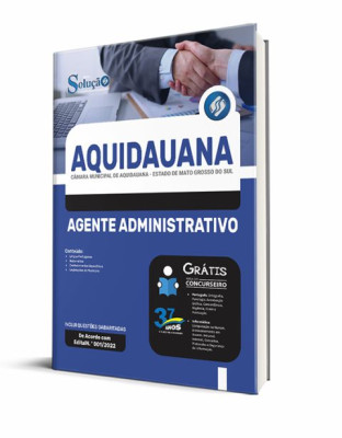 Apostila Câmara de Aquidauana - MS - Agente Administrativo - Imagem 2