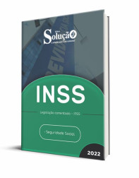 Capa Caderno de Legislação Comentada - INSS - Seguridade Social