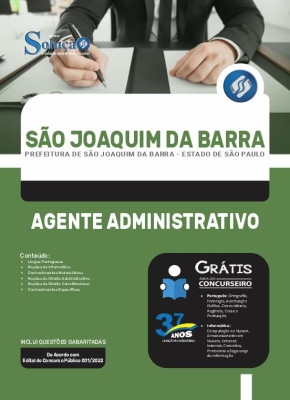 Apostila Prefeitura de São Joaquim da Barra - SP - Agente Administrativo - Imagem 3