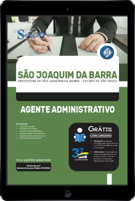 Apostila Prefeitura de São Joaquim da Barra - SP em PDF - Agente Administrativo - Imagem 1