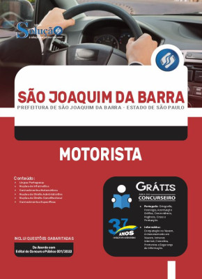 Apostila Prefeitura de São Joaquim da Barra - SP - Motorista - Imagem 3