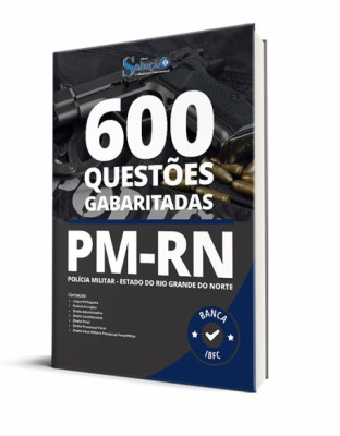 Caderno de Questões PM-RN - 600 Questões Gabaritadas - Imagem 1