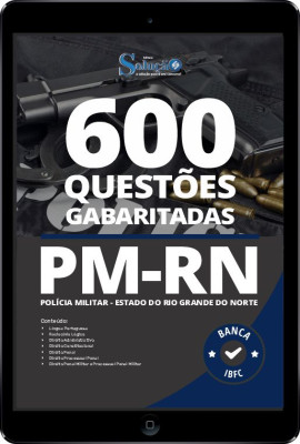 Caderno de Questões PM-RN em PDF - 600 Questões Gabaritadas - Imagem 1