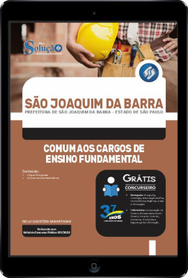 Apostila Prefeitura de São Joaquim da Barra - SP em PDF - Comum aos Cargos de Ensino Fundamental - Imagem 1