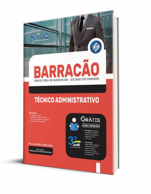 Apostila Prefeitura de Barracão - PR - Técnico Administrativo - Imagem 2