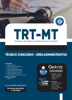 Apostila TRT-MT - Técnico Judiciário - Área Administrativa - Imagem 3